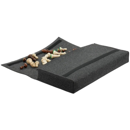 Prezent na Święta - Szachy drewniane 35 cm z grawerem w eleganckim Etui